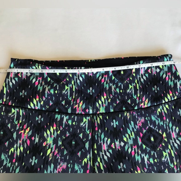 Victoria's Secret VSX Sport Psychedelic Print Neon Accents sz Medium Pants Yoga - Picture 11 of 16